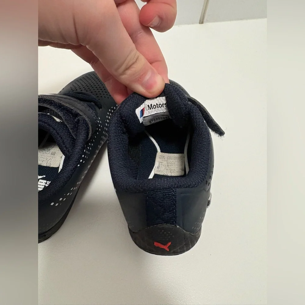 BMW Puma Kids' Motorsport Sneakers - Dark Blue - Picture 12 of 16